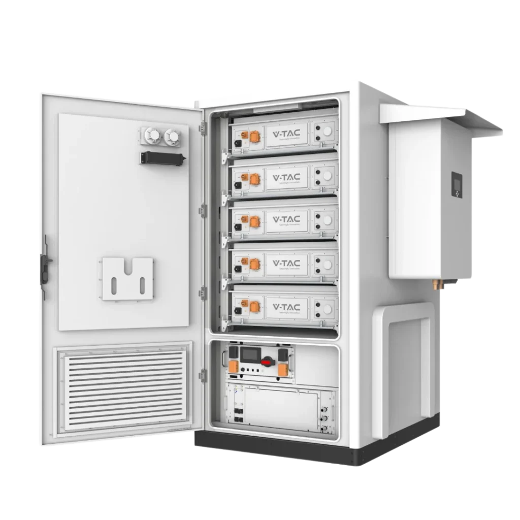 V-TAC 233kWh + 80kW Deye inverter