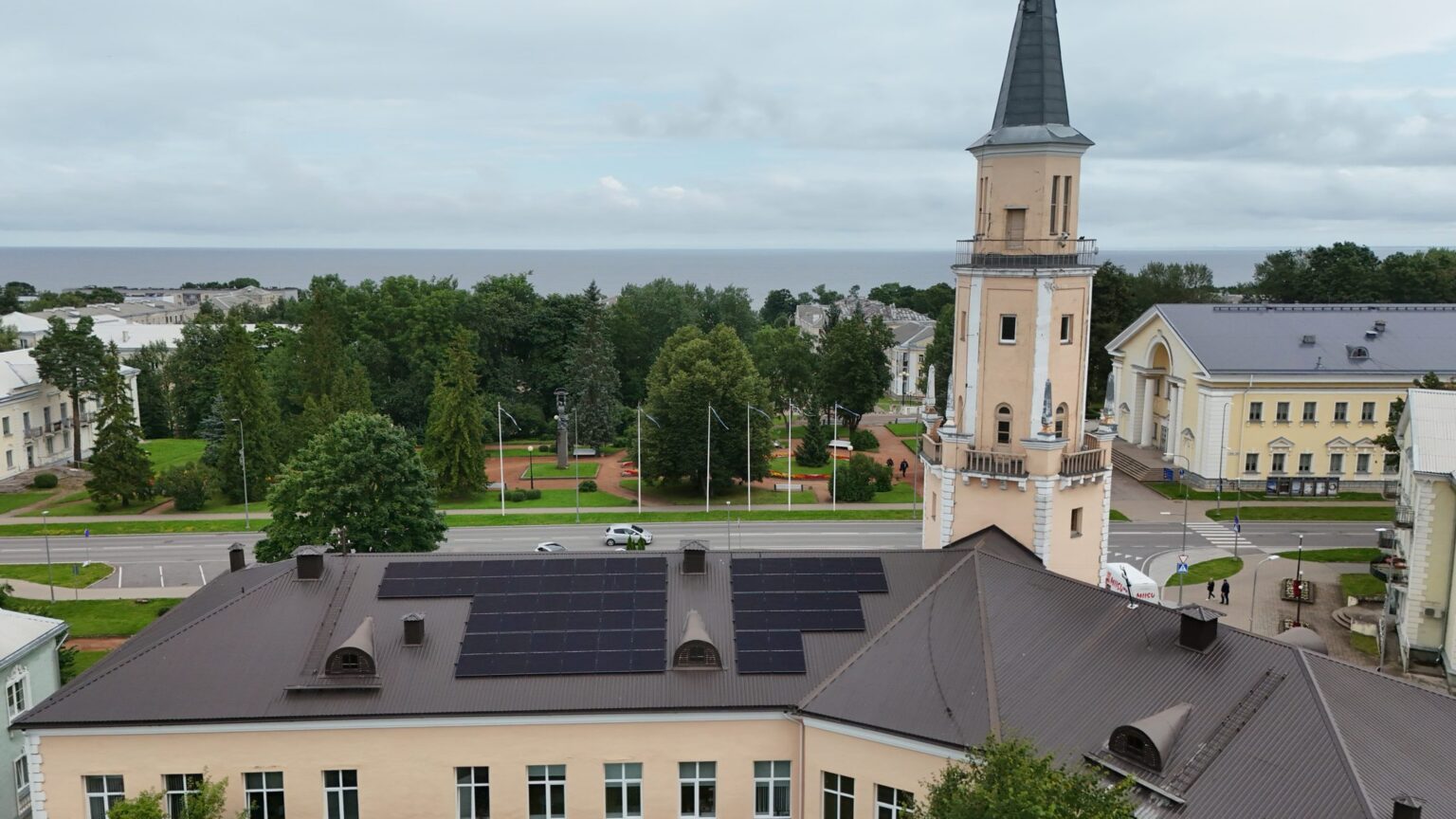 Sillamäen kaupungintalo, Kesk tn 27, Sillamäe, Viro